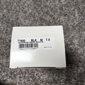 Theatricals T7850 Bootie Black‎ Leather Jazz Dance Shoes Size 7.5 Twirling